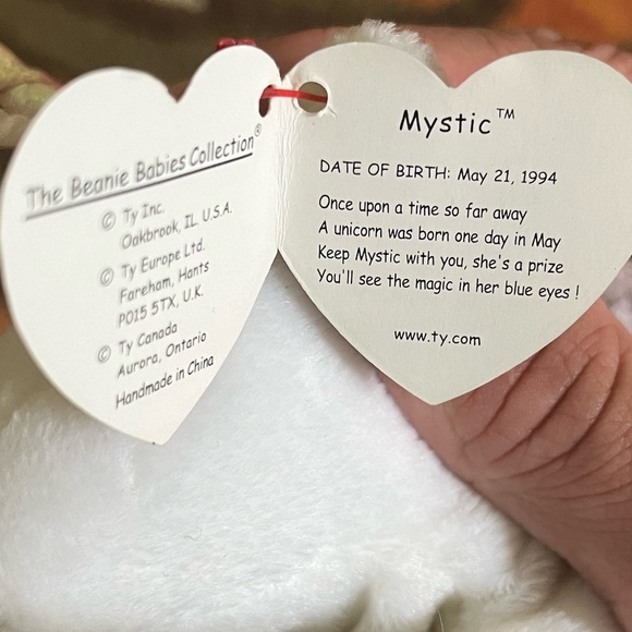TY Mystic Beanie Baby 1993-1994 Rare - Picture 9 of 9